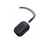 Spigen Silicone Fit Silicone Case with Strap for Apple AirPods Pro 2 - Black - Image 8