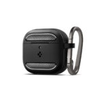 Spigen Rugged Armor Θήκη για Apple AirPods 4 - Μαύρο