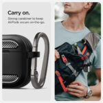 Spigen Rugged Armor Θήκη για Apple AirPods 4 - Μαύρο - Image 10