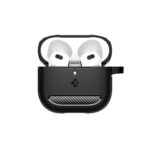 Spigen Rugged Armor Θήκη για Apple AirPods 4 - Μαύρο - Image 3