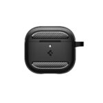 Spigen Rugged Armor Θήκη για Apple AirPods 4 - Μαύρο - Image 2