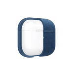 Spigen Urban Fit Θήκη Σιλικόνης με Γάντζο για Apple AirPods 3 - Navy Μπλε - Image 7