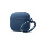 Spigen Urban Fit Silicone Case with Hook for Apple AirPods 3 - Navy Blue