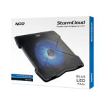 NOD Stormcloud Cooling Pad για Laptop έως 15.6" με 1 Ανεμιστήρα και Φωτισμό - Μαύρο - Image 4