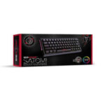 Zeroground (KB-3700G) SATOMI v2.0 Gaming Wired/Wireless Mechanical Keyboard with Outemu Red Switches and RGB Lighting (English US) - Black - Image 3