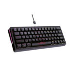 Zeroground (KB-3700G) SATOMI v2.0 Gaming Wired/Wireless Mechanical Keyboard with Outemu Red Switches and RGB Lighting (English US) - Black - Image 2