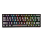 Zeroground (KB-3600G) TORII v2.0 Gaming Μηχανικό Πληκτρολόγιο με Outemu Red διακόπτες και RGB φωτισμό (Αγγλικό US) - Μαύρο