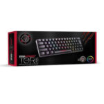 Zeroground (KB-3600G) TORII v2.0 Gaming Μηχανικό Πληκτρολόγιο με Outemu Red διακόπτες και RGB φωτισμό (Αγγλικό US) - Μαύρο - Image 3