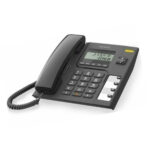 Alcatel T56 Corded Office Phone - Black