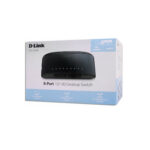 D-Link DES-1008D Unmanaged L2 Switch with 8 Ethernet Ports - Black - Image 5