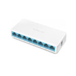 Mercusys (MS108) Desktop Switch, 8x 10/100 Mbps, Ver. 3.2 - Λευκό