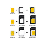 Noosy Nano & Micro SIM Adapter - Μαύρο - Image 3