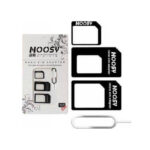 Noosy Nano & Micro SIM Adapter - Μαύρο - Image 2