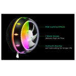 Roar (RR-0017) Ψύκτρα Επεξεργαστή για Socket AM4/115x με RGB Φωτισμό - Image 2