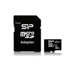 Silicon Power microSDHC 32GB Class 10 U1 UHS-I με αντάπτορα