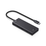 Ugreen (CM806) 4-Port USB 3.2 Hub (2 USB-A Ports + 2 USB-C Ports) with USB-C Connection - Black - Image 2