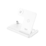 XO (WX033) Wireless Charger 4 in 1 (Qi Pad) 15W - White