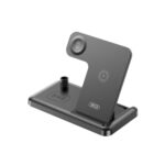 XO (WX033) 4 in 1 Wireless Charger (Qi Pad) 15W - Black