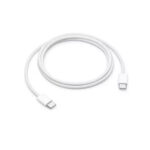 Apple Braided USB 2.0 Cable USB-C male to USB-C 60W 1m (MW493ZM/A) - White - Image 2