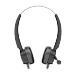 HP DHE-8000 On Ear Multimedia Headset with Microphone and USB-A Connection - Black - Image 2