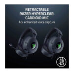 Razer Kraken V4 X Over Ear Gaming Headset με σύνδεση USB-A/USB-C (Multi Console) - Μαύρο - Image 5