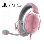 Razer BlackShark V2 X Over Ear Gaming Headset 7.1 for PS5 (Official Licensed) with 3.5mm connection - Pink (Quartz)