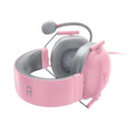 Razer BlackShark V2 X Over Ear Gaming Headset 7.1 for PS5 (Official Licensed) with 3.5mm connection - Pink (Quartz) - Image 4