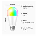 LogiLink (SH0121) Smart LED Lamp - White - Image 2