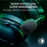 Razer BlackShark V3 X Hyperspeed Wireless Over Ear Gaming Headset with Bluetooth / USB Connection - Black - Image 5