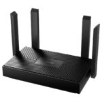 Cudy (WR1500) v1 Wireless Wi-Fi 6 Router with 3 Gigabit Ethernet Ports - Black - Image 2