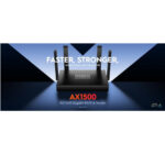 Cudy (WR1500) v1 Wireless Wi-Fi 6 Router with 3 Gigabit Ethernet Ports - Black - Image 9