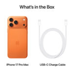 Smartphone Apple iPhone 17 Pro Max 6.9" 5G 12GB/256GB - Cosmic Orange - Image 5