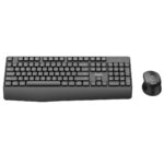 Philips (SPT6348) Wireless Keyboard & Mouse Set Greek - Black