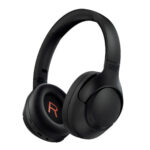 QCY H3 Wireless Bluetooth Headphones with 70 Hours of Playtime, Active Noise Cancellation and High Resolution Audio - Black