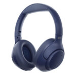 QCY H3 Wireless Bluetooth Headphones with 70 Hours of Playtime, Active Noise Cancellation and High Resolution Audio - Blue