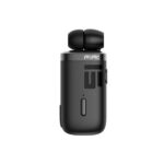 Firo (H18) In-ear Bluetooth Handsfree Ακουστικό Πέτου - Μαύρο - Image 2
