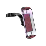 Hoco (H68) Car Phone/Tablet Holder 4.5''- 13'' with Adjustable Hooks - Black - Image 2