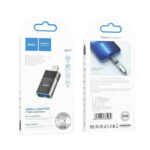 Hoco (UA17) Lightning male to USB-A female Converter - Black - Image 3