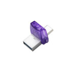 Kingston DataTraveler MicroDuo 3C 128GB USB 3.1 Stick with USB-A & USB-C connection - Purple - Image 2