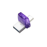 Kingston DataTraveler MicroDuo 3C 64GB USB 3.1 Stick with USB-A & USB-C connection - Purple - Image 2