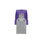 Kingston DataTraveler MicroDuo 3C 64GB USB 3.1 Stick with USB-A & USB-C connection - Purple - Image 3