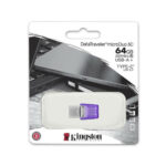 Kingston DataTraveler MicroDuo 3C 64GB USB 3.1 Stick with USB-A & USB-C connection - Purple - Image 9