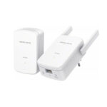 Mercusys (MP510) KIT v1 Powerline Dual for Wireless Connection Wi-Fi 4 and 2 Gigabit Ethernet Ports - White