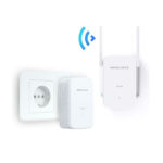 Mercusys (MP510) KIT v1 Powerline Διπλό για Ασύρματη Σύνδεση Wi‑Fi 4 και 2 Θύρες Gigabit Ethernet - Λευκό - Image 2