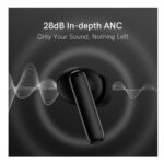QCY T13 ANC In-ear Bluetooth Handsfree Ακουστικά με Αντοχή στον Ιδρώτα και Θήκη Φόρτισης - Μαύρο - Image 4