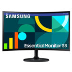 Samsung 24" LS24D364GAUXEN VA FHD Curved - Black