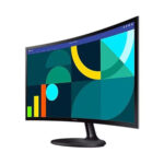 Samsung 24" LS24D364GAUXEN VA FHD Curved - Μαύρο - Image 2