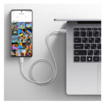 Xiaomi (BHR087AGL) Braided USB 2.0 Cable USB-C male to USB-C male 2m 120W - White - Image 4