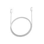 Xiaomi (BHR0878GL) Braided USB 2.0 Cable USB-C male to USB-C male 1m 60W - White - Image 4