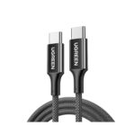 Ugreen (35254) Braided USB 2.0 Cable USB-C male to USB-C 60W 1m - Black